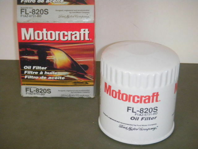 Motorcraft FL820S Silicone Valve Oil Filter