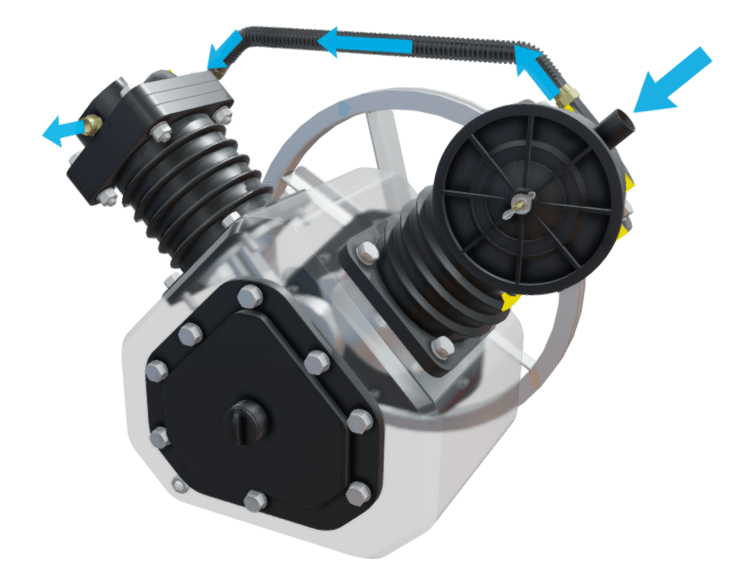 máy nén khí piston