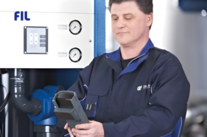 ghi dữ liệu hệ thống khí nén