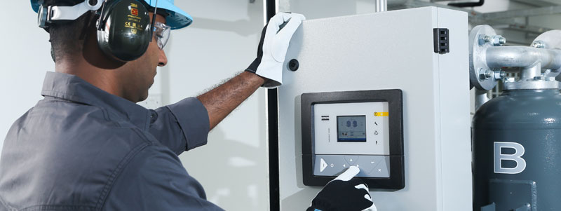 ghi dữ liệu hệ thống khí nén