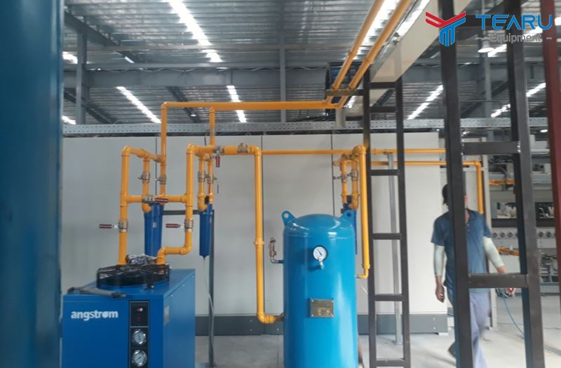 nguyên lý bộ tách nước khí nén