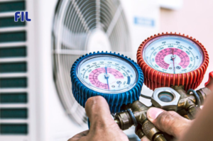 Máy nén khí chạy không lên áp