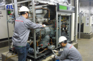 nước ngưng độc hại trong nhà máy